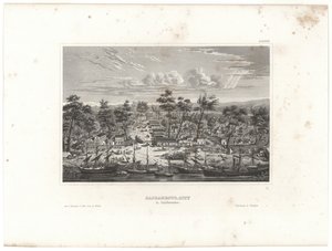 Ciudad de Sacramento en California de Unknown